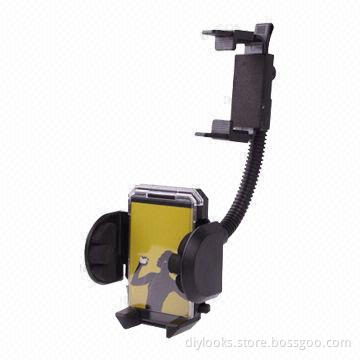 Universal Car Rear-view Mirror Holder for iPhone 5, Supports 360 Degrees Rotation